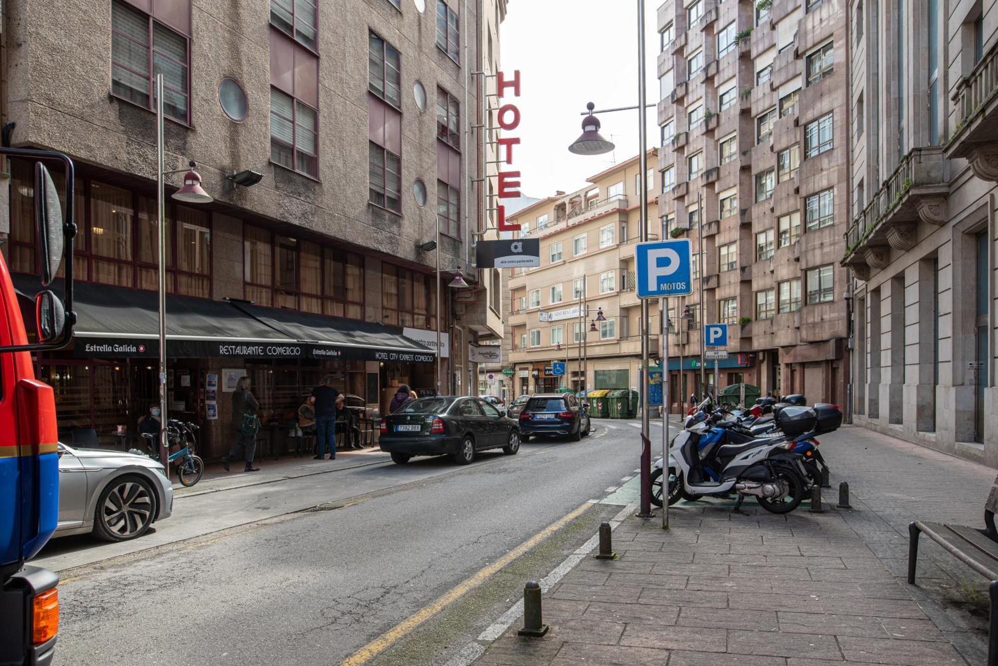 Hotel Alda Centro Понтеведра Екстер'єр фото